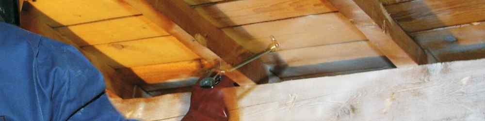 traitement de charpente en bois sur toiture à béziers